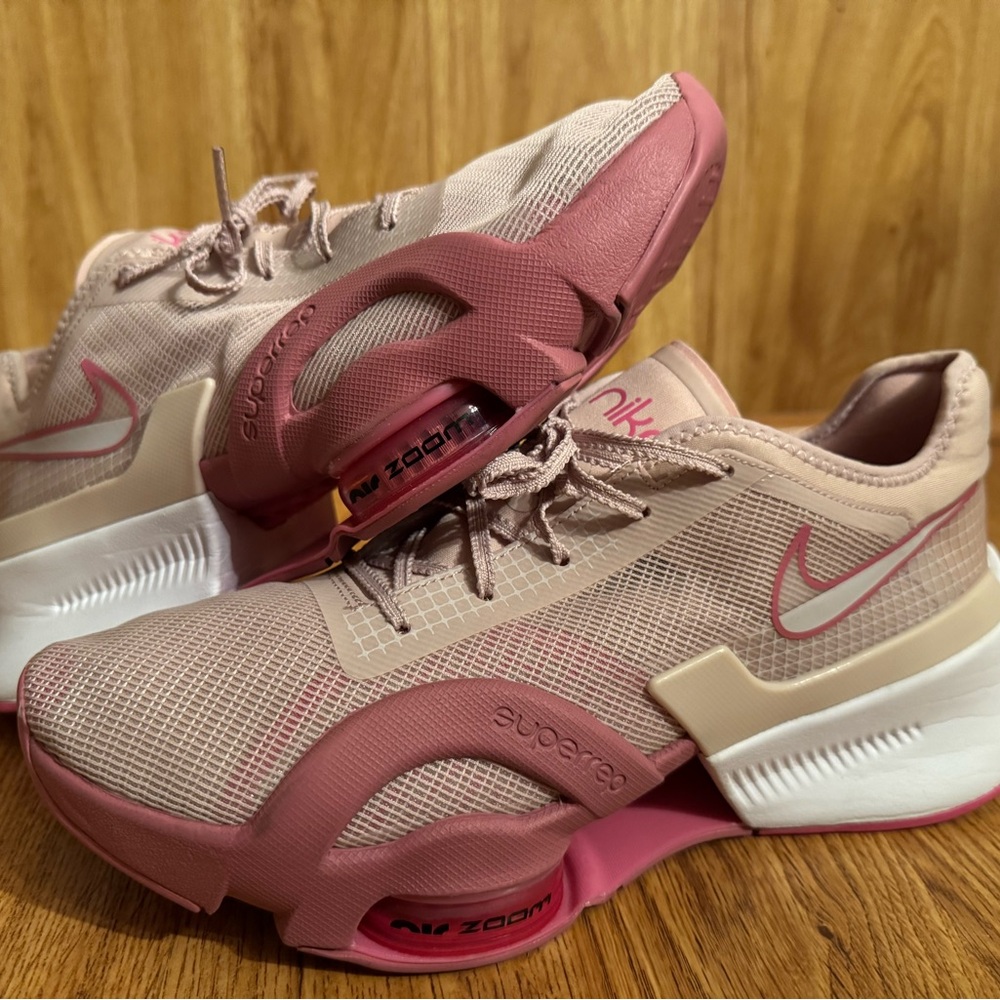 Gently used toAir Zoom Superrep 3 Pink Oxford/Light Soft Pink Women's 10